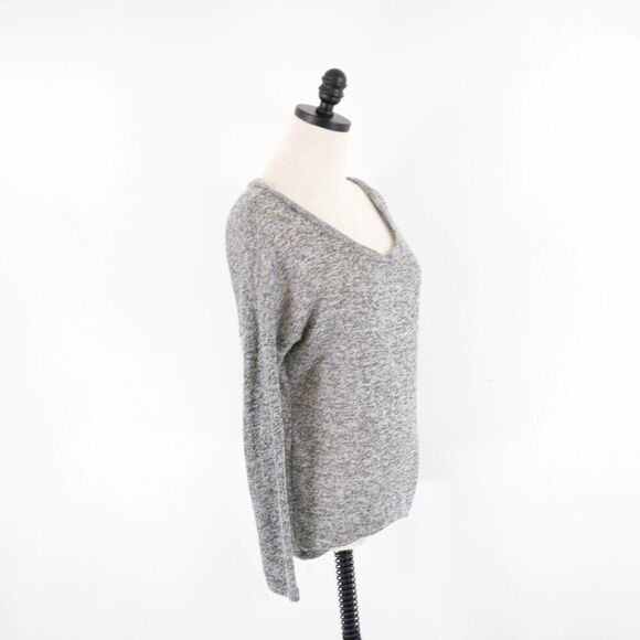 Charlotte Russe Medium Gray Knit Light‎ Weight Sweate - Picture 5 of 7